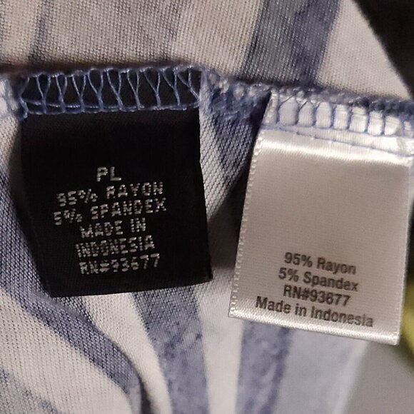 A.N.A Petite Blue Chevron Maxi Skirt LP - Picture 6 of 6